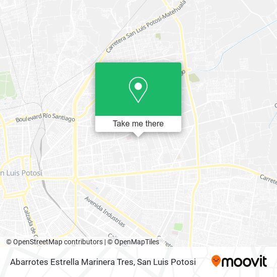Abarrotes Estrella Marinera Tres map