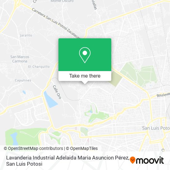 Mapa de Lavanderia Industrial Adelaida Maria Asuncion Pérez