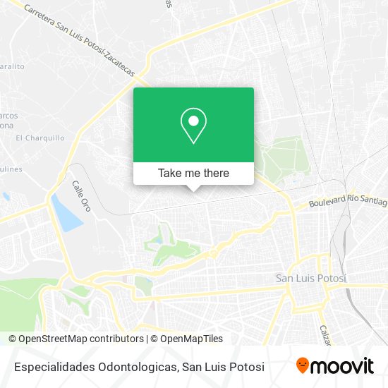 Especialidades Odontologicas map