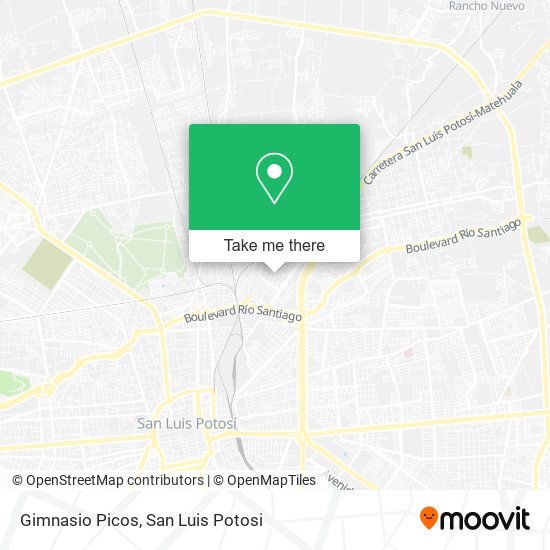 Gimnasio Picos map