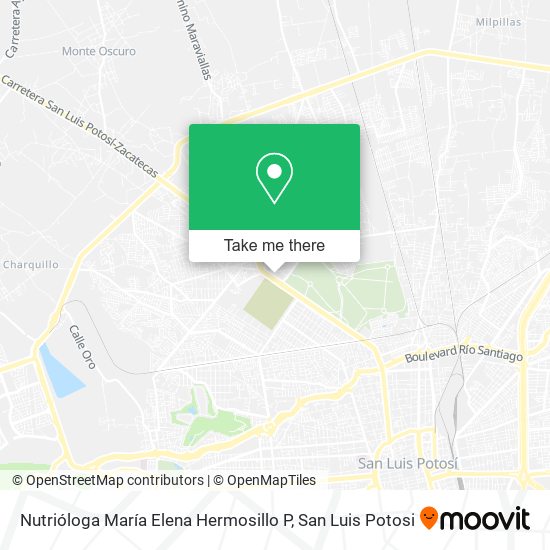 Mapa de Nutrióloga María Elena Hermosillo P