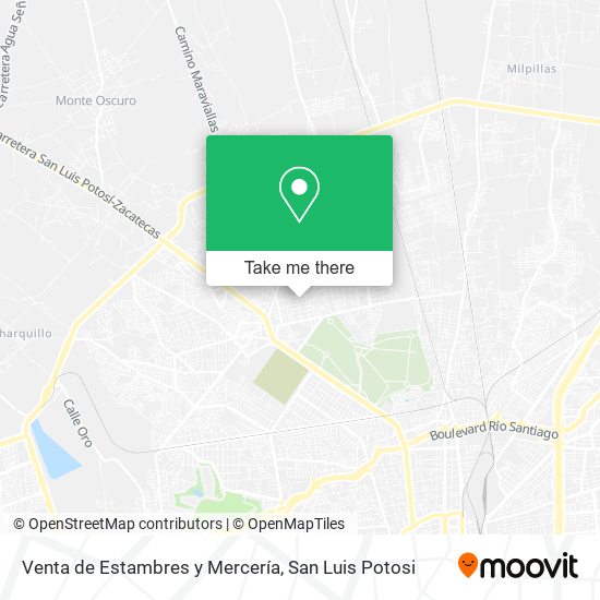 Venta de Estambres y Mercería map