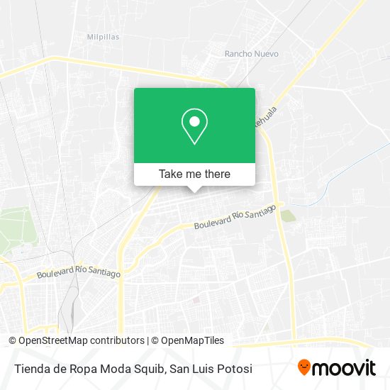 Mapa de Tienda de Ropa Moda Squib