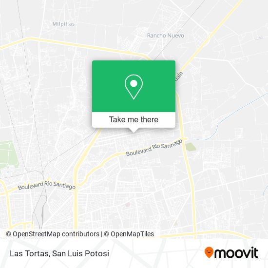 Mapa de Las Tortas