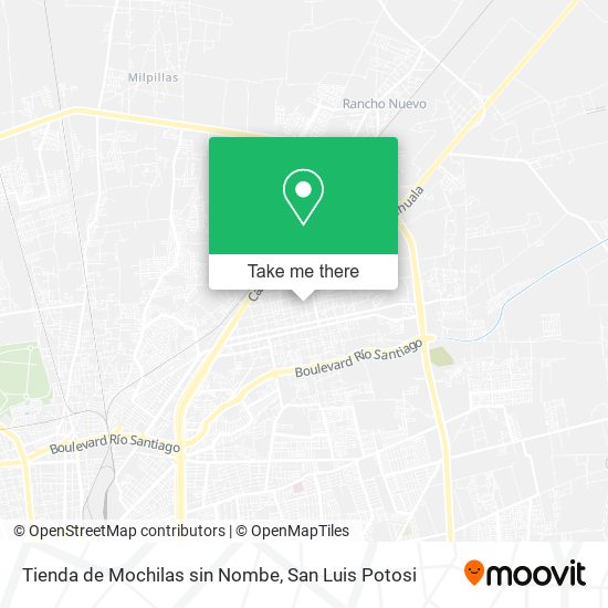Tienda de Mochilas sin Nombe map