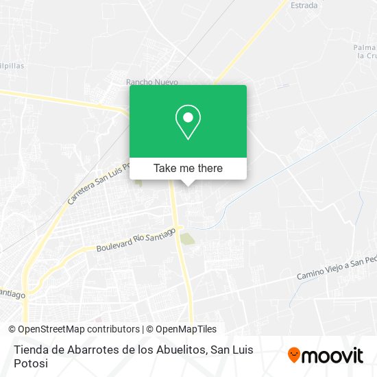 Tienda de Abarrotes de los Abuelitos map