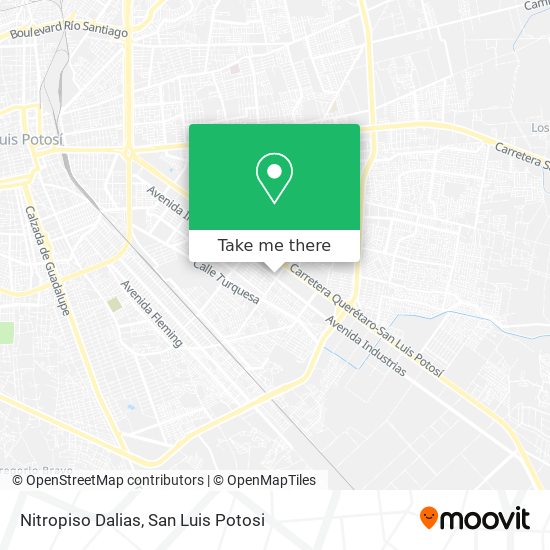 Nitropiso Dalias map
