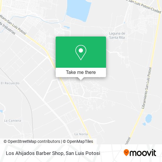 Los Ahijados Barber Shop map