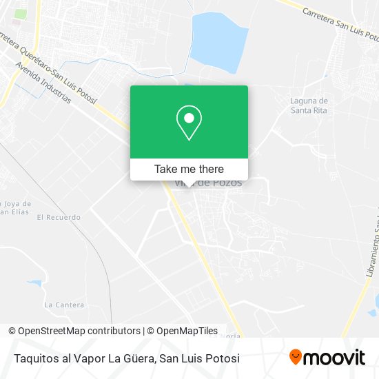 Taquitos al Vapor La Güera map