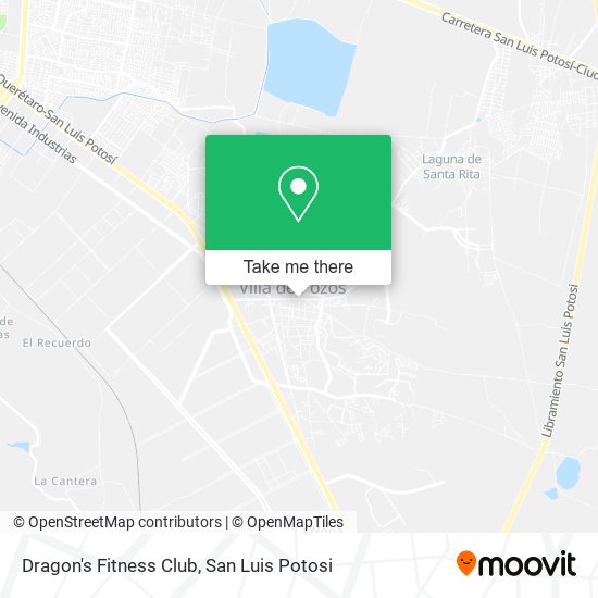Mapa de Dragon's Fitness Club