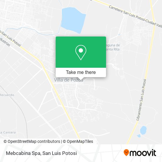 Mebcabina Spa map