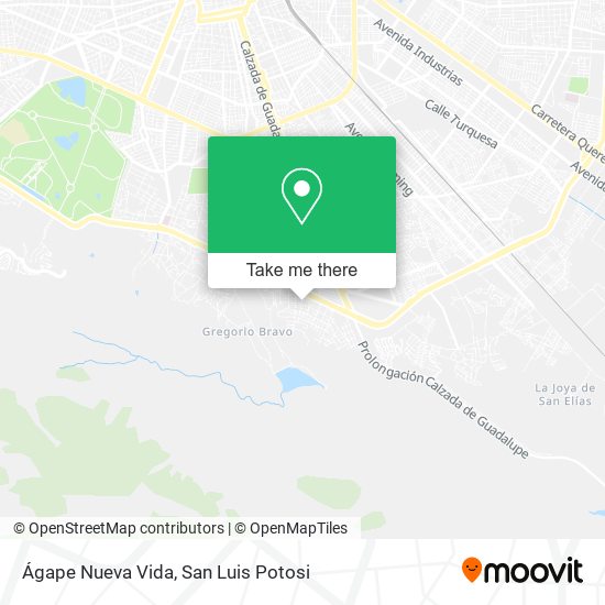 Mapa de Ágape Nueva Vida