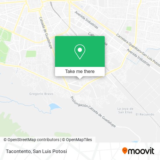 Tacontento map