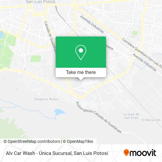 Alv Car Wash - Única Sucursal map