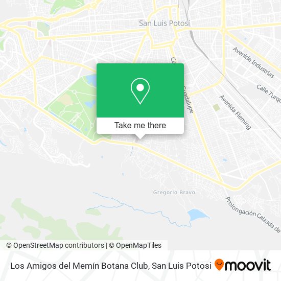 Los Amigos del Memín Botana Club map