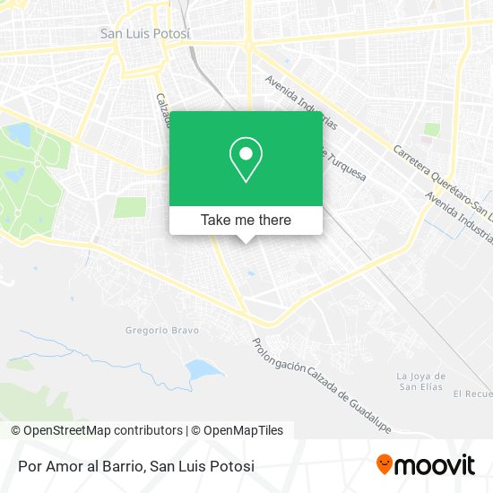 Mapa de Por Amor al Barrio