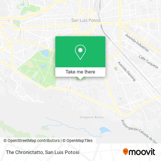 The Chronictatto map