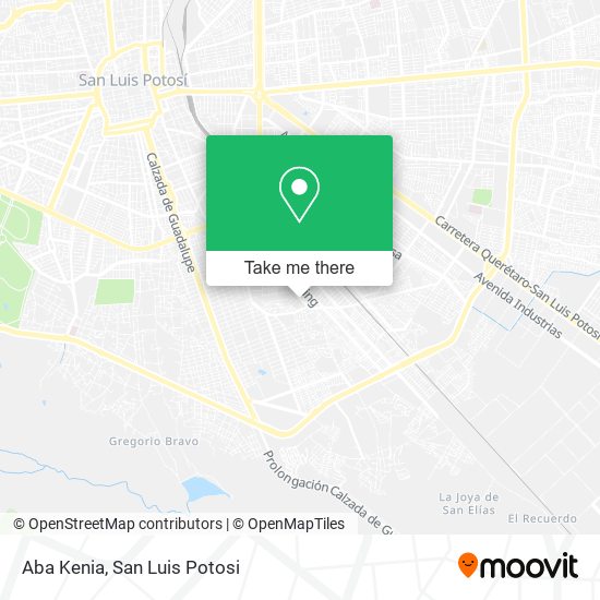 Mapa de Aba Kenia