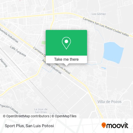 Sport Plus map