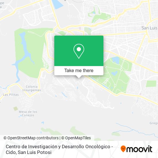 Centro de Investigación y Desarrollo Oncológico - Cido map