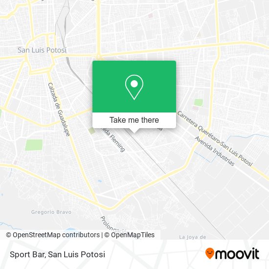 Sport Bar map