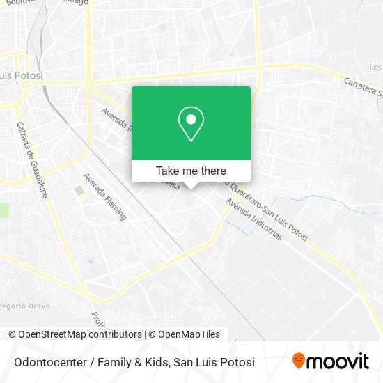 Mapa de Odontocenter / Family & Kids