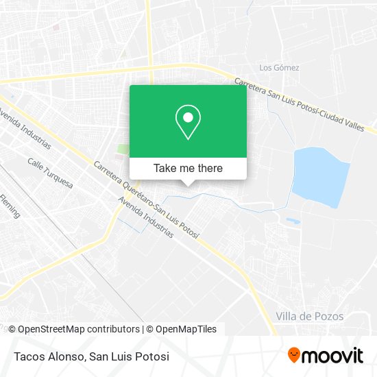 Mapa de Tacos Alonso