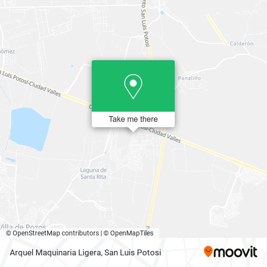 Arquel Maquinaria Ligera map