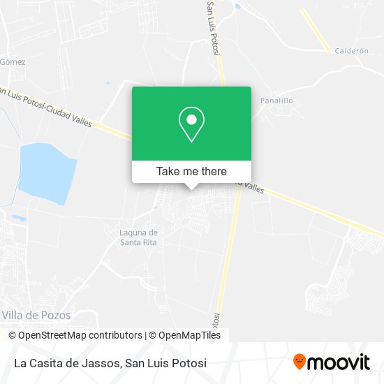 La Casita de Jassos map