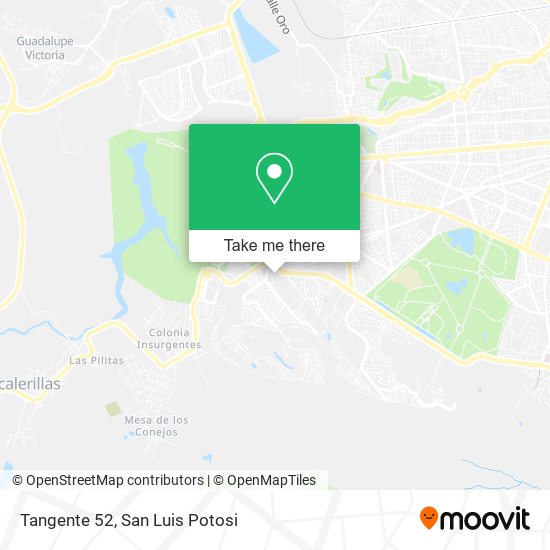 Mapa de Tangente 52