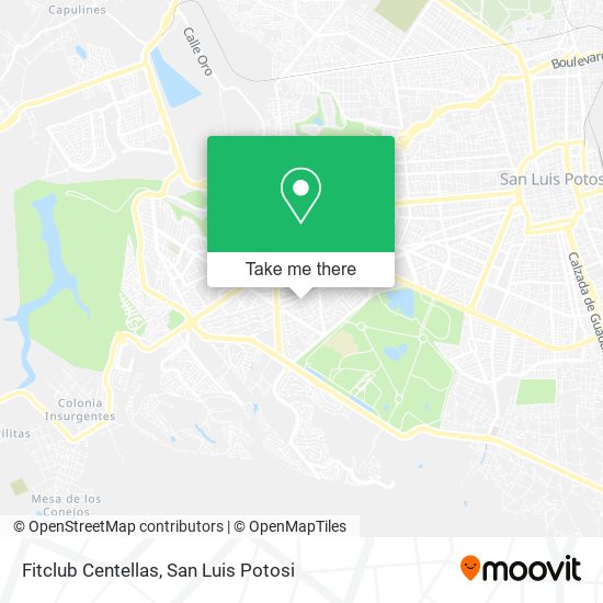 Mapa de Fitclub Centellas