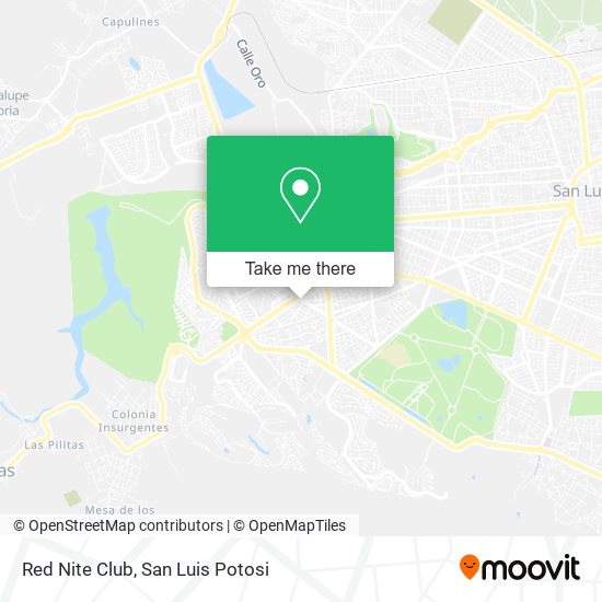 Red Nite Club map