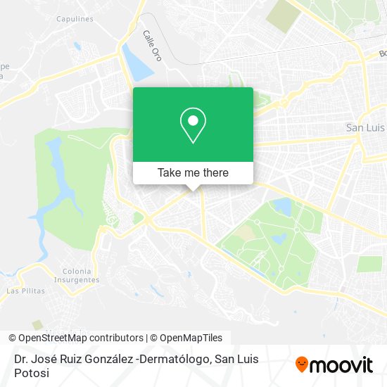 Dr. José Ruiz González -Dermatólogo map