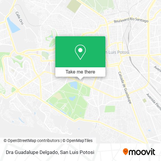 Dra Guadalupe Delgado map