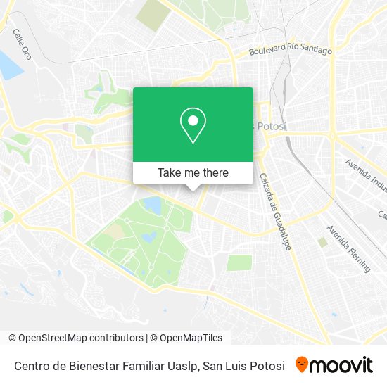 Centro de Bienestar Familiar Uaslp map