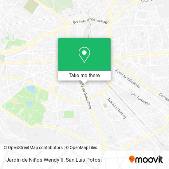 Jardín de Niños Wendy II map