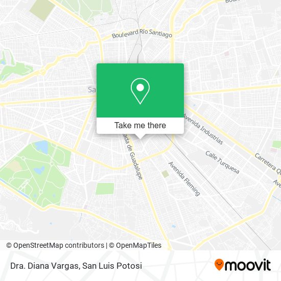 Mapa de Dra. Diana Vargas