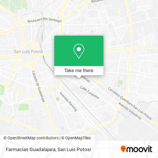 Farmacias Guadalajara map