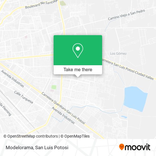 Mapa de Modelorama
