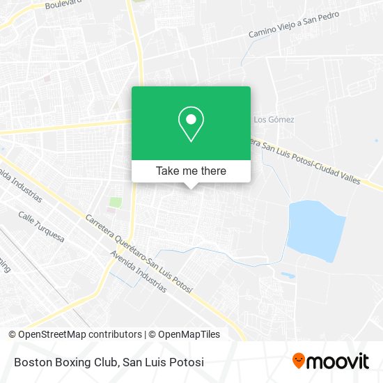 Boston Boxing Club map