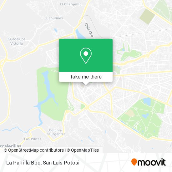 La Parrilla Bbq map