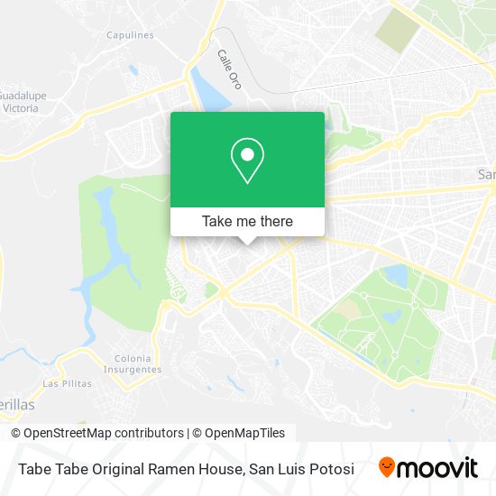 Tabe Tabe Original Ramen House map