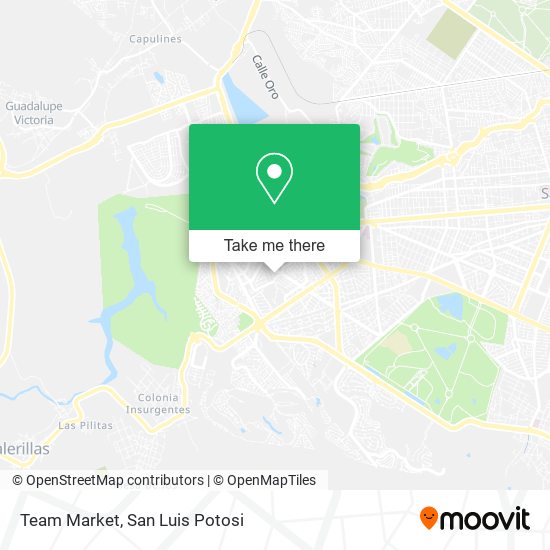 Team Market map