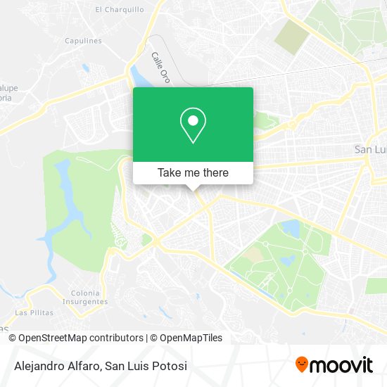 Alejandro Alfaro map