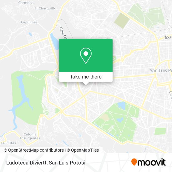 Mapa de Ludoteca Diviertt