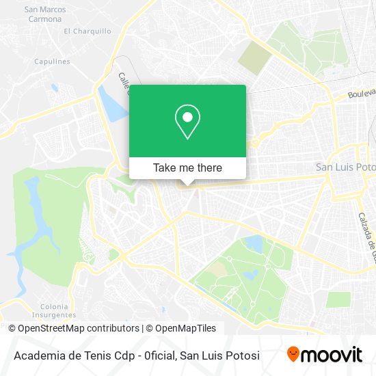 Academia de Tenis Cdp - 0ficial map