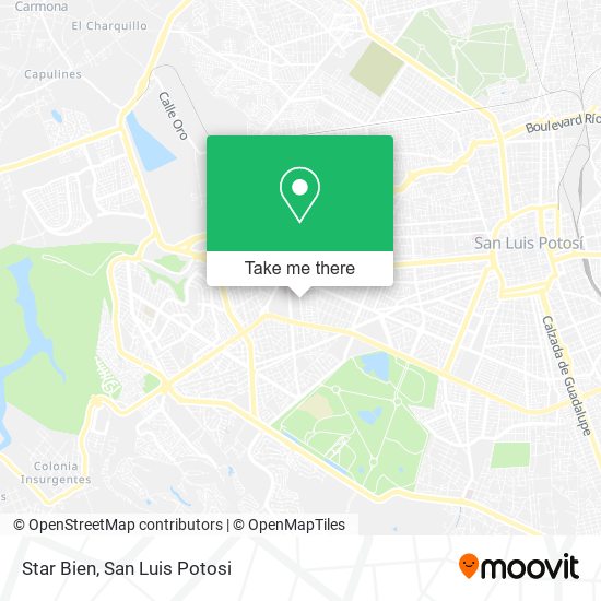 Mapa de Star Bien
