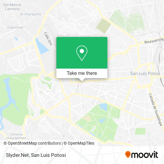 Slyder.Net map