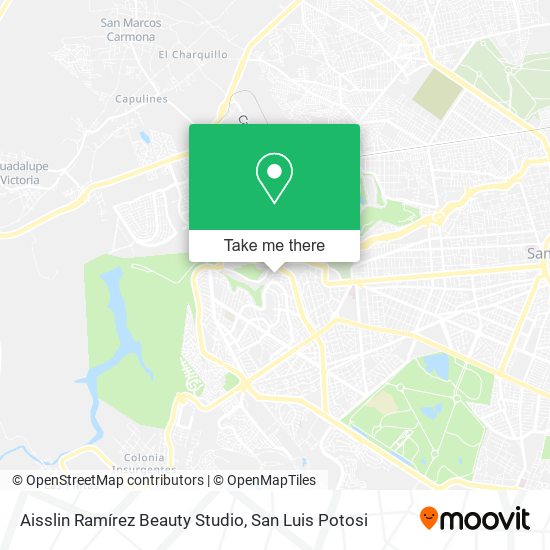 Aisslin Ramírez Beauty Studio map