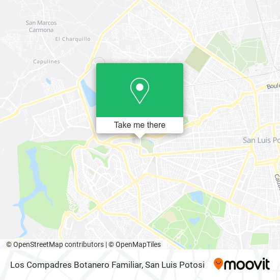 Los Compadres Botanero Familiar map